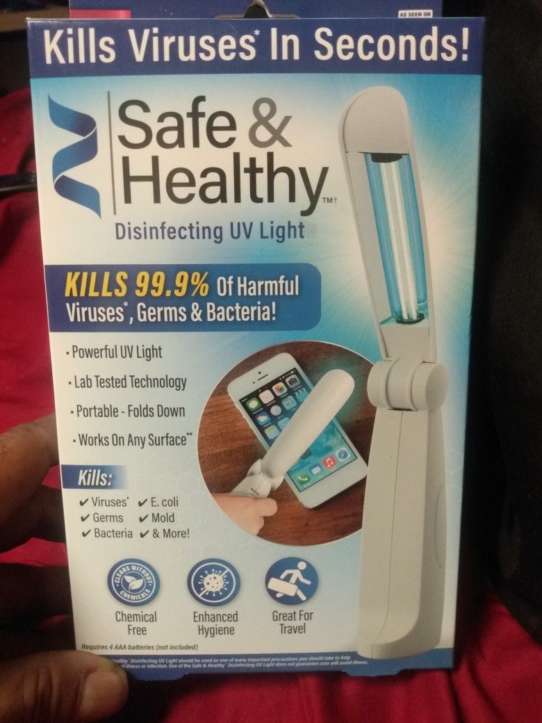 NEW Disinfecting UV Light
