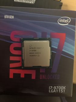 Intel I7 9700k
