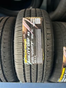 215-45R17 blackhawk new tires🛞