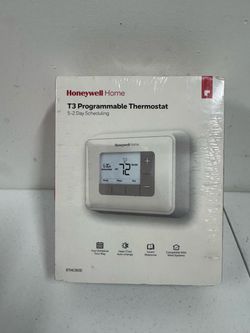 Honeywell Home T3 Programmable Thermostat 5-2 Day Scheduling RTH6360D1002