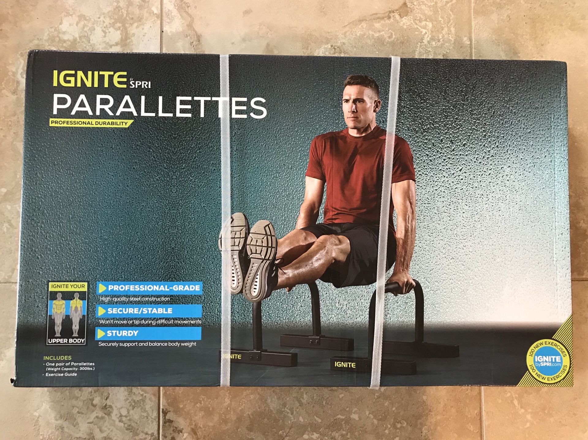Ignite by SPRI Parallettes Bars