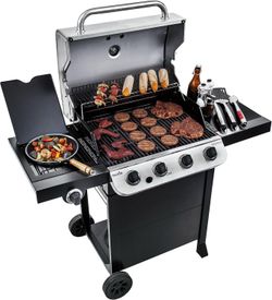 Open box Char-Broil Performance 4-Burner Gas Grill w/ Side Burner – $180