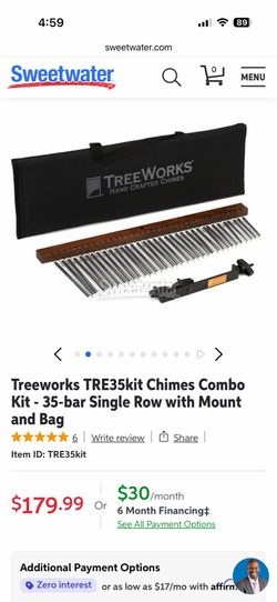 Tree works  35 bar chives with bag