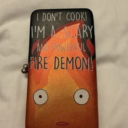 Calcifer (Howl’s moving castle) wallet