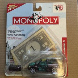 Johnny Lightning Monopoly 70th Anniversary PT Cruiser