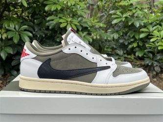 Nike Jordan 1 Low Travis Scott Medium Olive Size 10 + More