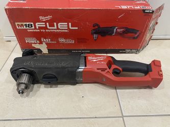 Milwaukee M18 Fuel Super Hawg 1/2” Right Angle Drill. Tool Only 
