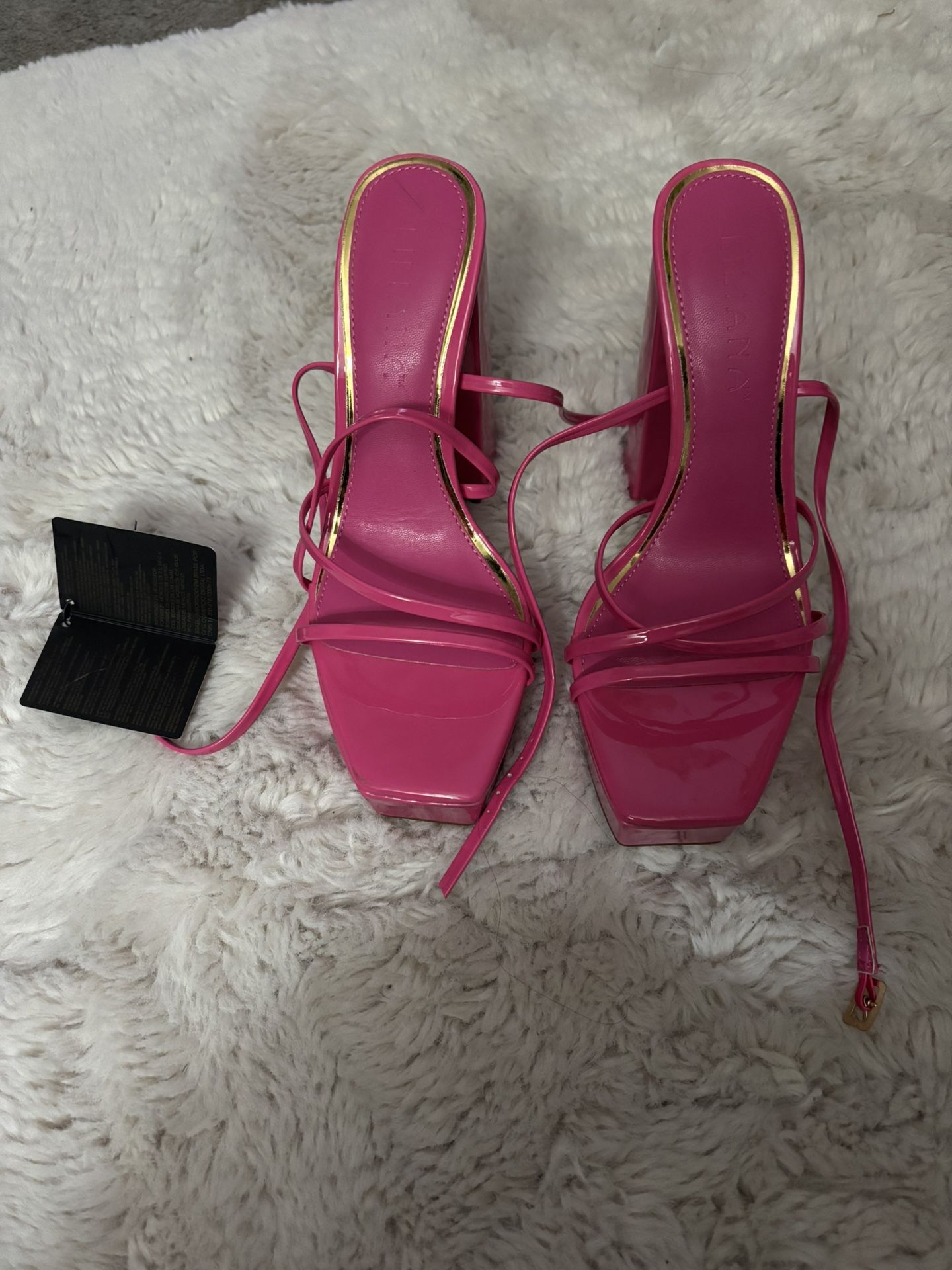 Pink heels