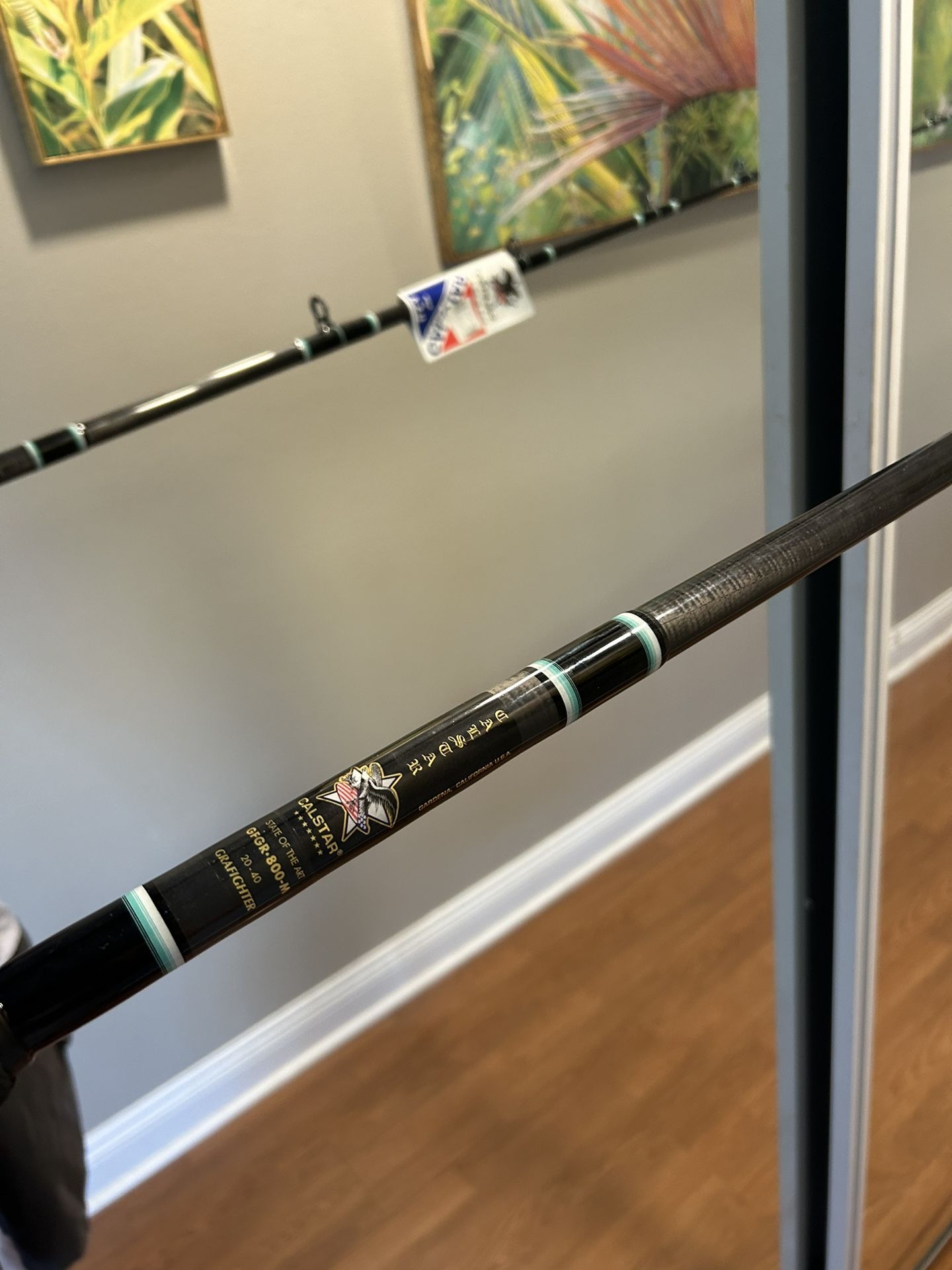 Calstar Grafighter 800 M With A Reel Seat