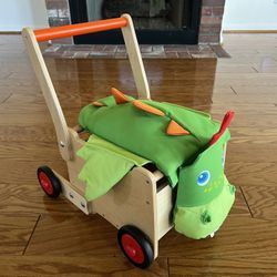 Haba Dragon Wagon Baby Walker