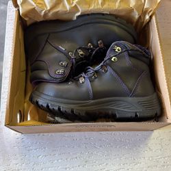 Avenger work boots Steel Safety toe Sz 7 Women’s 