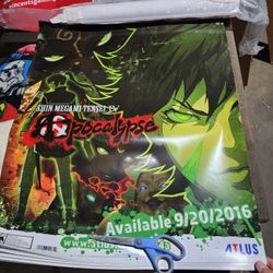 Shin Megami Tensei Apocolypse Posters Rare New
