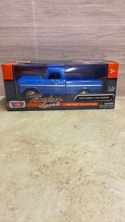 MotorMax 1972 Ford F-100 Pickup Die-Cast 1:24