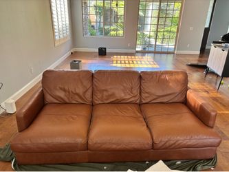 Atwood Leather Sofa; Original Price $1995