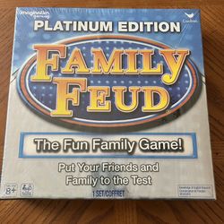 NEW - Family Feud Platinum Edition 2018 Board Game