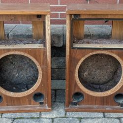 Vintage Sansui SP-2500 Speaker Cabinets
