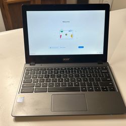 Chrome Acer Laptop Used