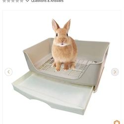  Litter Box Plus Hay Feeder 