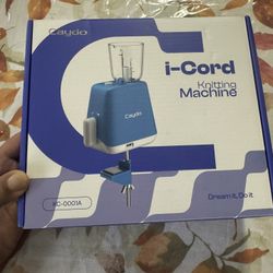 Electric i-Cord Knitting Tricotin Machine