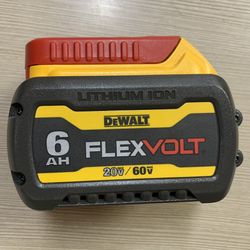 Dewalt New 6ah Battery Flex Volt