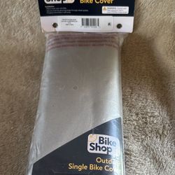 New…. Gray Bike Shop Outdoor Single Bike Cover
