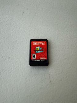 Super Mario Odyssey Nintendo Switch Game Cartridge