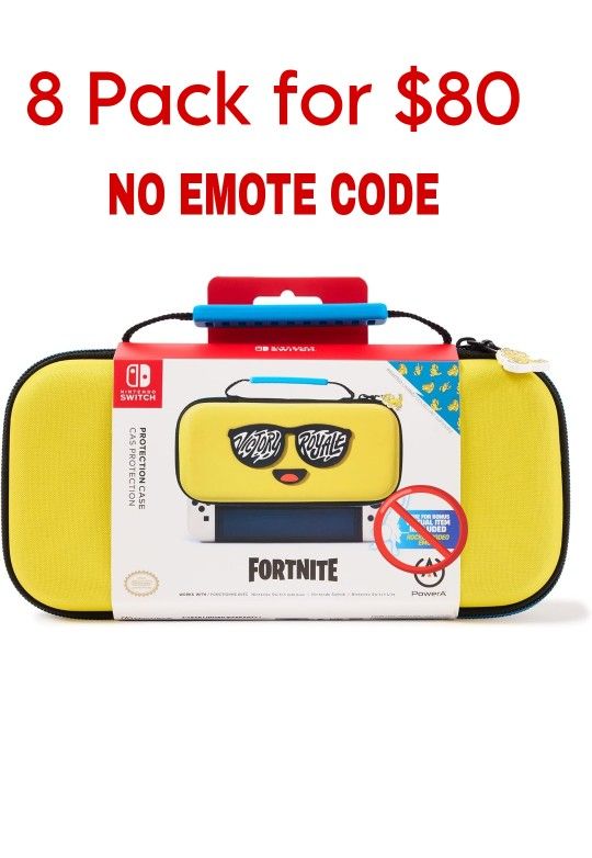 FORTNITE SWITCH CASE BUNDLE $80