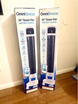 2 OmniBreeze 38”Tower fan
