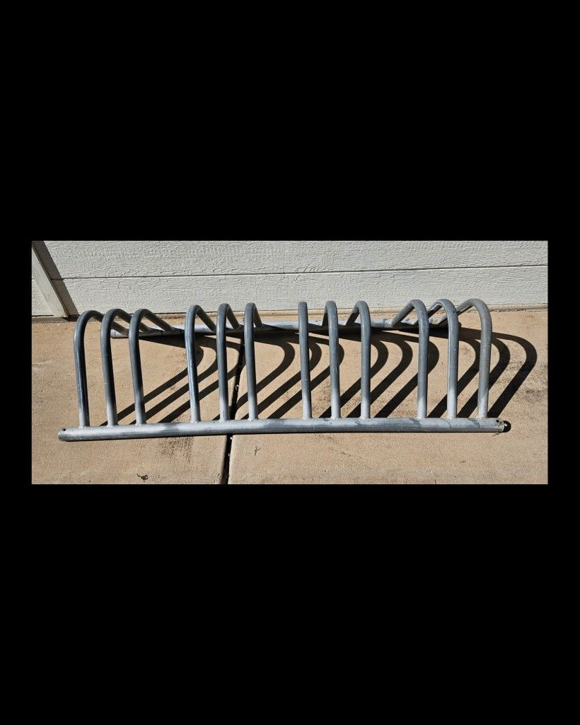 Galvanized Steel Bike Rack