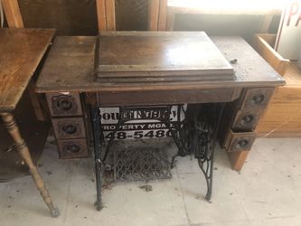 Antique sewing machine