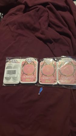 Bridal shower scratch off game