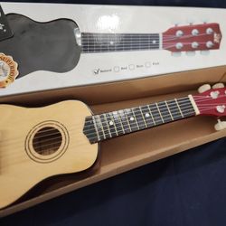 Mini Wooden Guitar