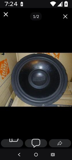 New 2 earthquake 15s SVC 4ohm old school subs $120firm price pickup only serious buyers please yes it is available