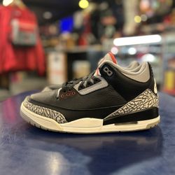 Nike Air Jordan 3 Retro Black Cement Size 10.5