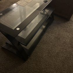 Glass Tv Stand