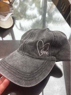 Washed Gray Cap