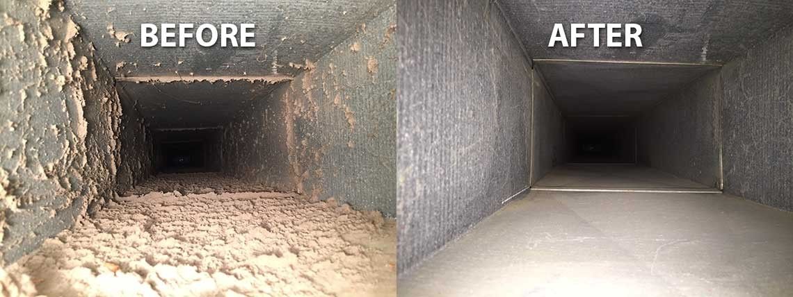 Complete Cleaning Of Air Ventilation And Air/Duct