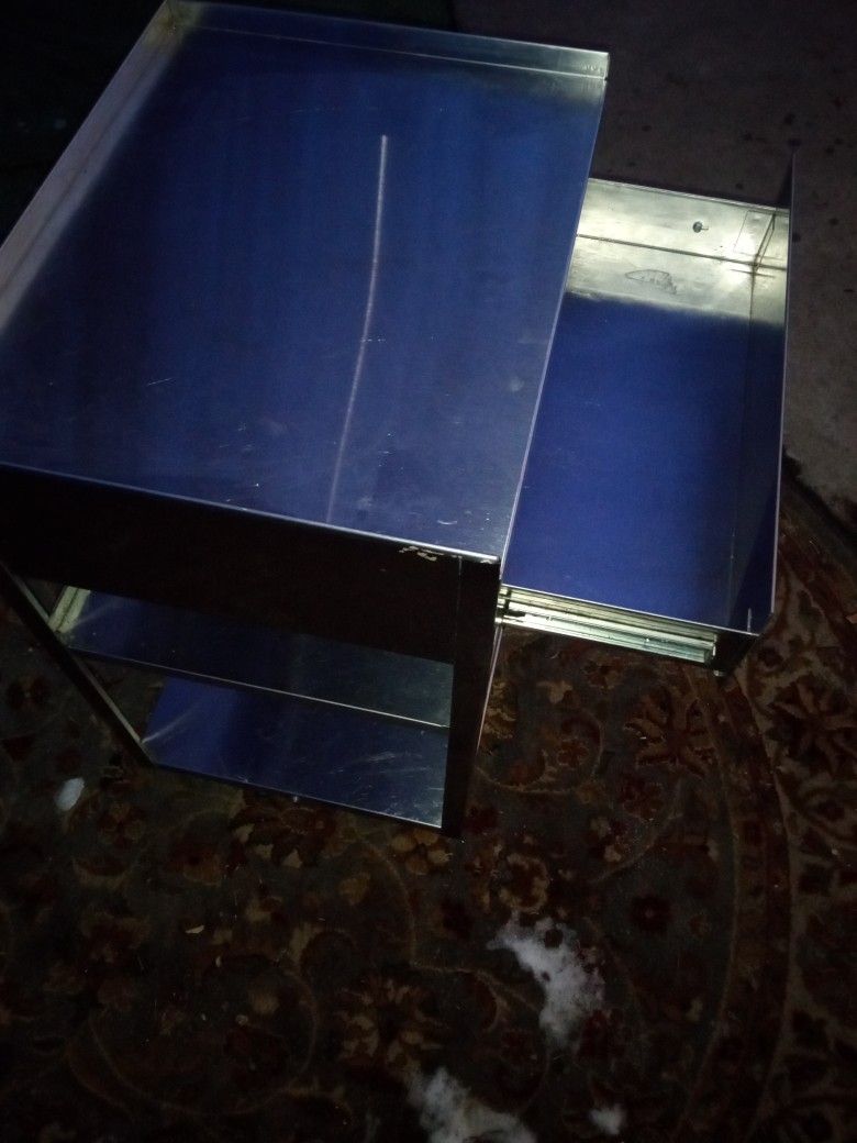 Stainless Steel Rolling Cart With Drawer