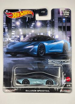 McLaren Speedtail hotwheels premium