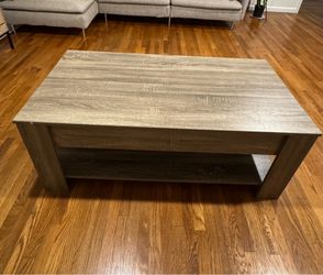 Coffee table with storage