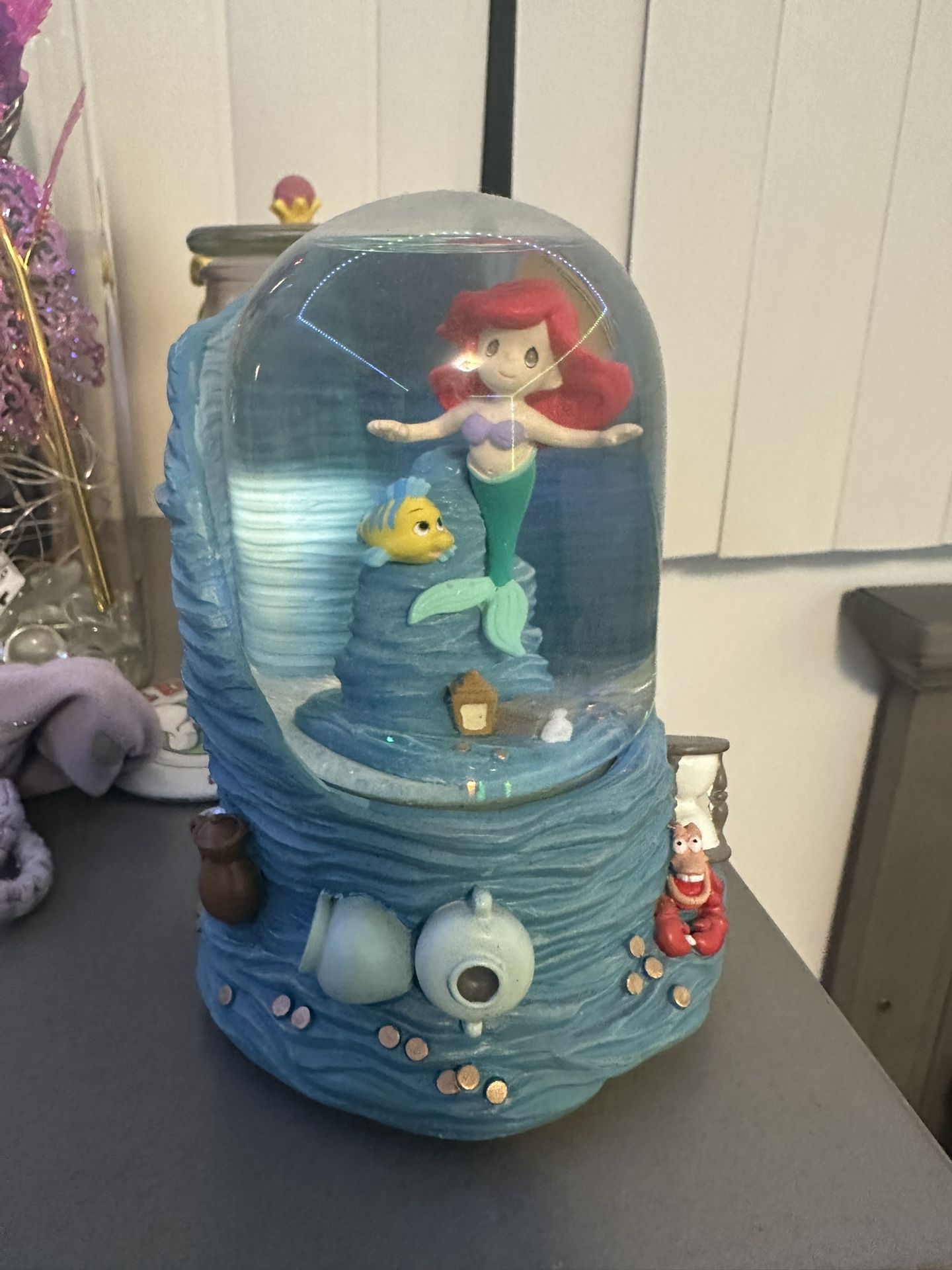 Precious Moments Ariel Snow Globe