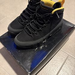 University gold Jordan 9