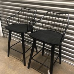Winston 26” Counter Stools – Set of 2 ✨ 