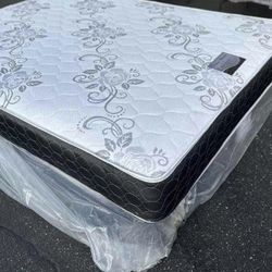 Set Queen Size Mattress And Box Spring 