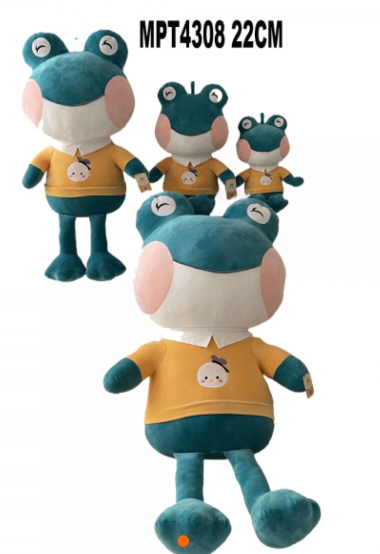 Stuffed animal Little Frog 24cm