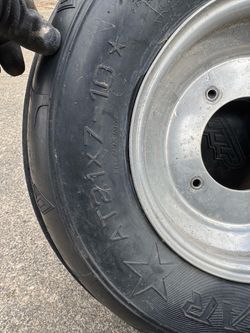 ATV sand paddle tires