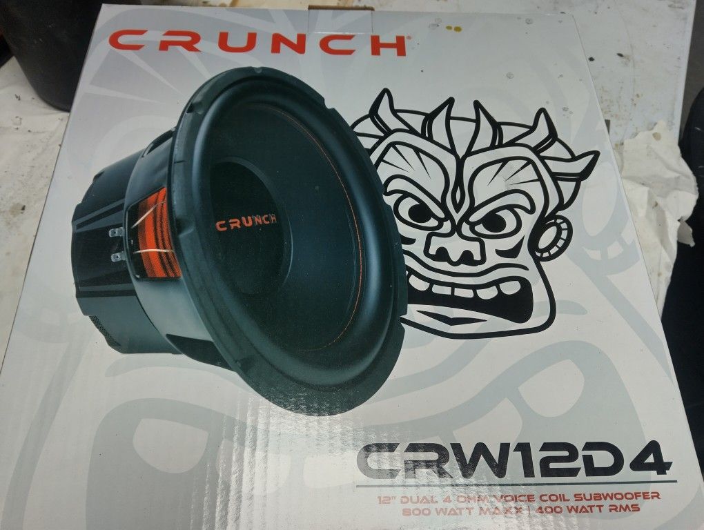 Crunch 12 In Subwoofer