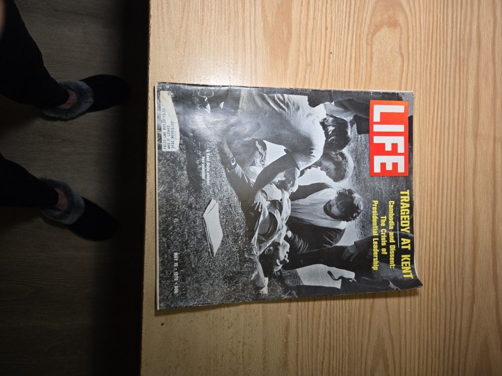 Life Magazine May 15th 1970 Tragedy At Kent