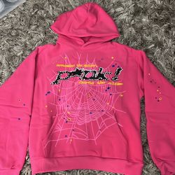 Spider worldwide Pink Hoodies