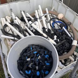 Garden pipes and parts!